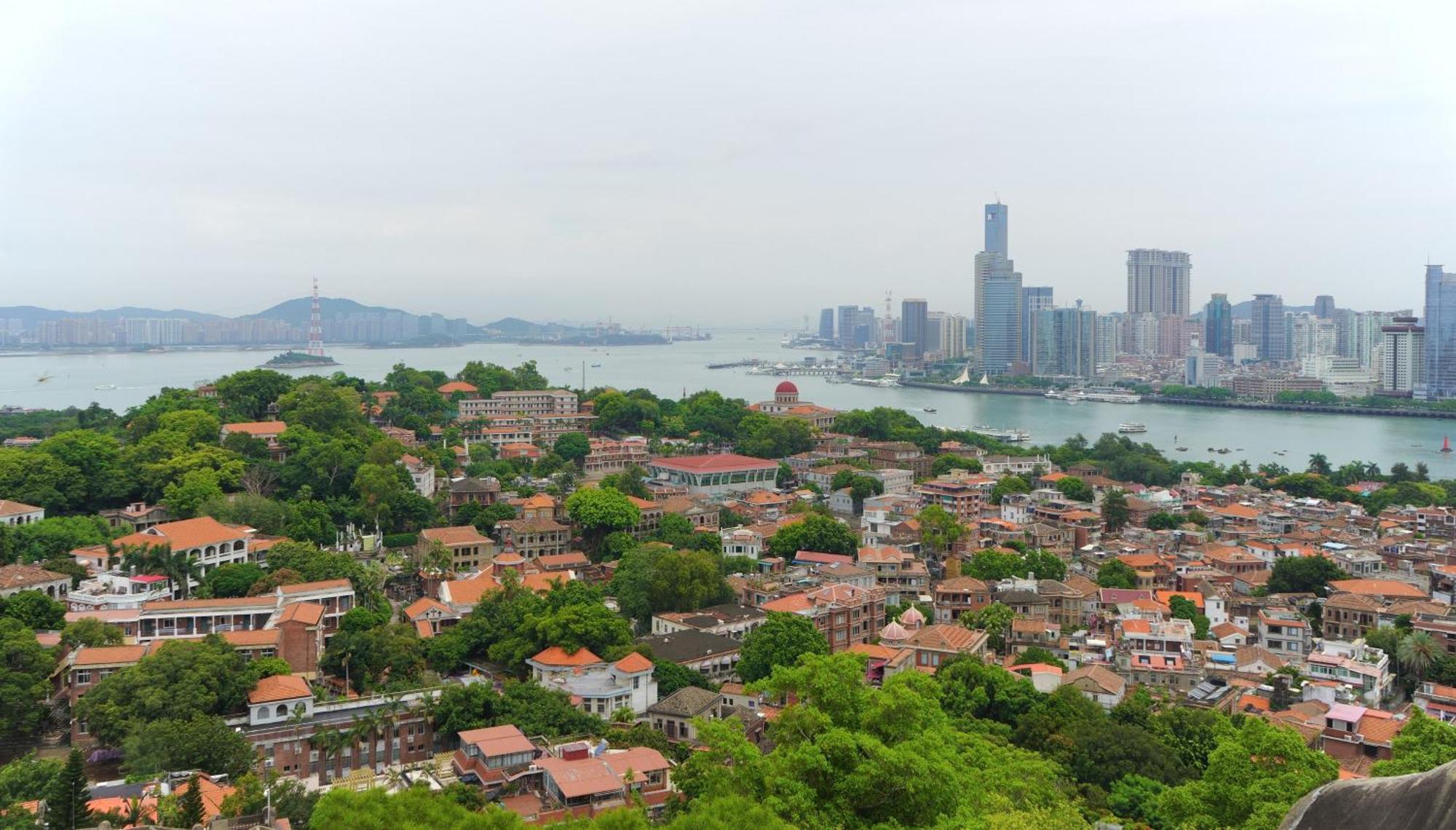 Hotel Intercontinental Xiamen By Ihg Exterior foto